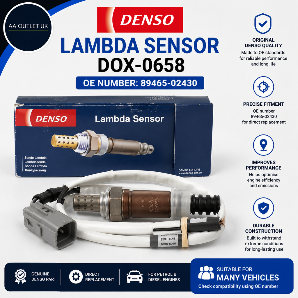 DENSO Lambda Sensor DOX0658 OE Number 8946502430 14.8x7.6x5cm
