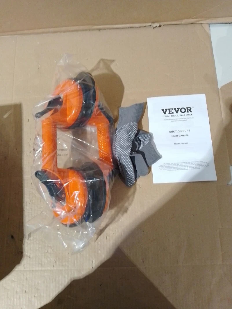 VEVOR 2 Pieces Glass Suction Cup 330lb Heavy Duty Vacuum Lifter Tile Granite New