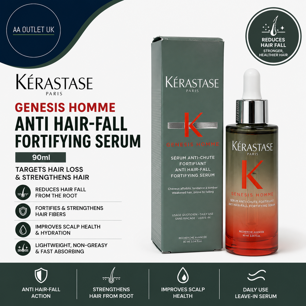 Kérastase Genesis Homme Anti Hair Fall Fortifying Serum 90ml Hair Loss New