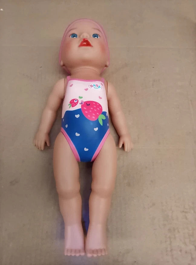 BABY Born Swimming Lizzie Bath Doll 30cm Water Play Toy Kids Ages 1 Design New