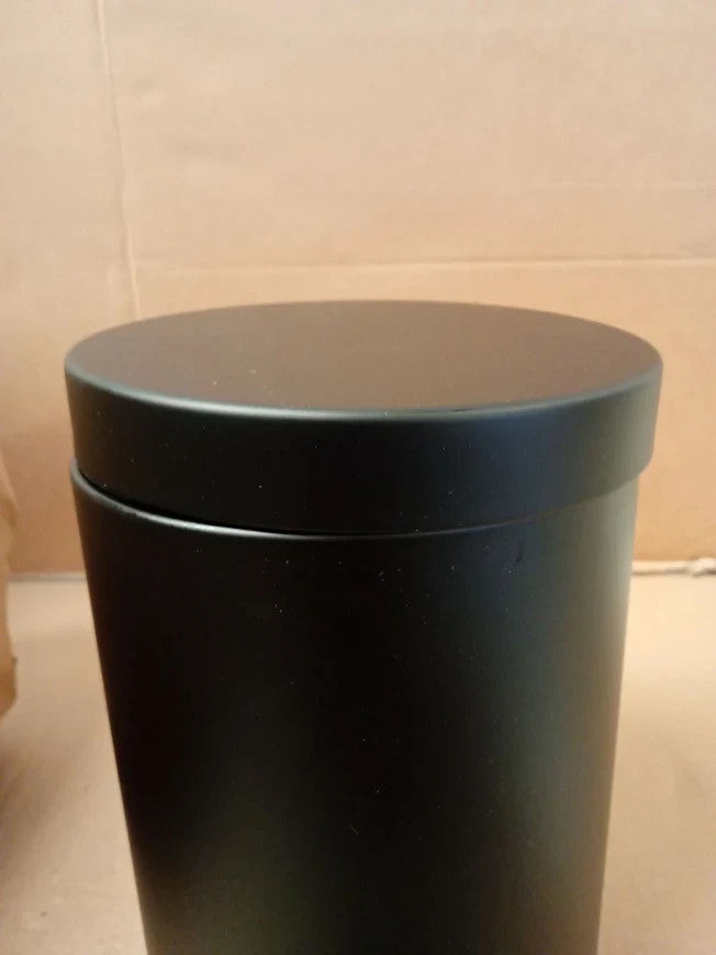 Argos Home 3 Litre Capacity Bathroom Pedal Bin Black 25.1x22x17cm