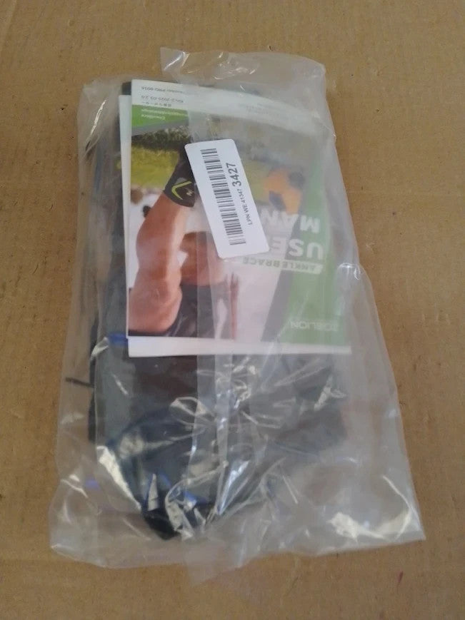 Zoelion Ankle Support Side Stabilizing Pads Quick Lace Up Brace Small New