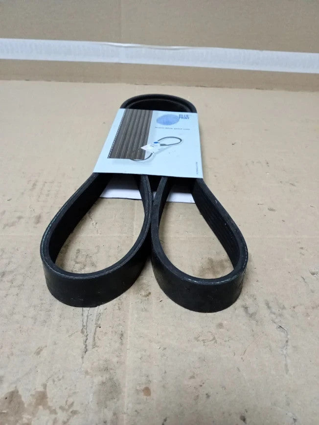 Blue Print AD06R1255 Auxiliary Belt Ethylene Propylene Diene Monomer Black New