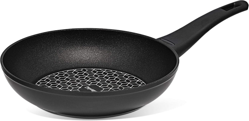 Prestige Thermo Smart Frypan 24cm Black Aluminum Non Stick Oven Safe New