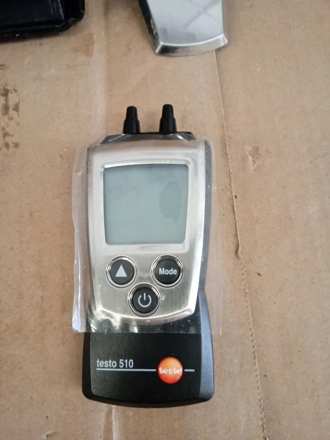 Testo 510 Portable Differential Pressure Gauge Range 0 To 100 hPa New