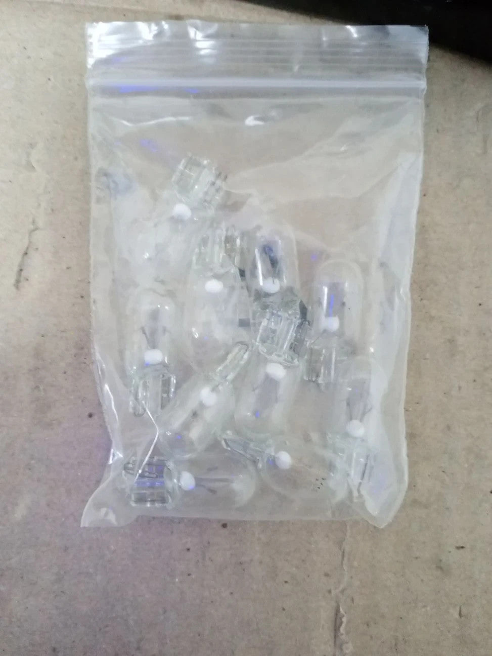 Tek Automotive 501 W5W Bulb Capless 12V 5W W2.1x9.5D 10 Pieces Plate Bulbs New
