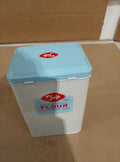 Tala Originals Self Raising Flour Storage Tin Blue 12x9.5x19cm Durable 2.19L