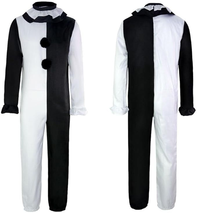 New Yijunshun Adult Terrifier Art Clown Costumes Halloween Scary Killer New