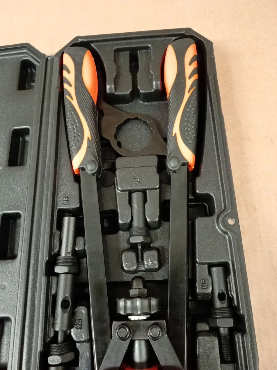 Hardell Rivet Tool Kits Rivet Nut Pliers Set 14in Heavy Duty Hand Rivnut Gun