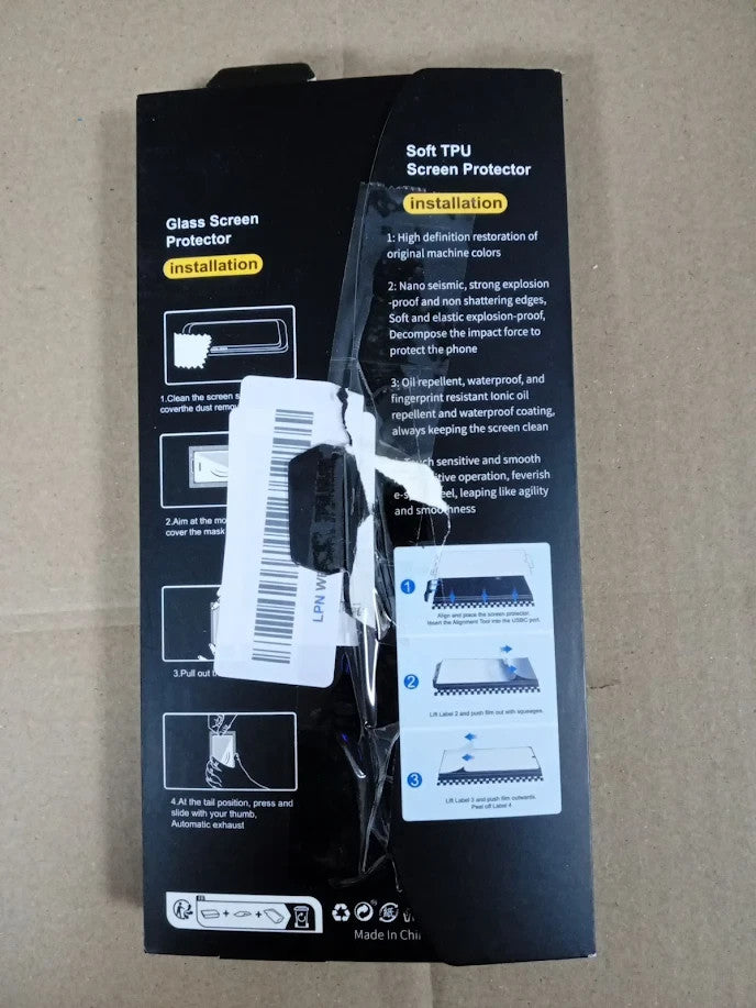 WFTE 2 Pieces Samsung Galaxy A57 5G Screen Protector Camera Lens Protector New