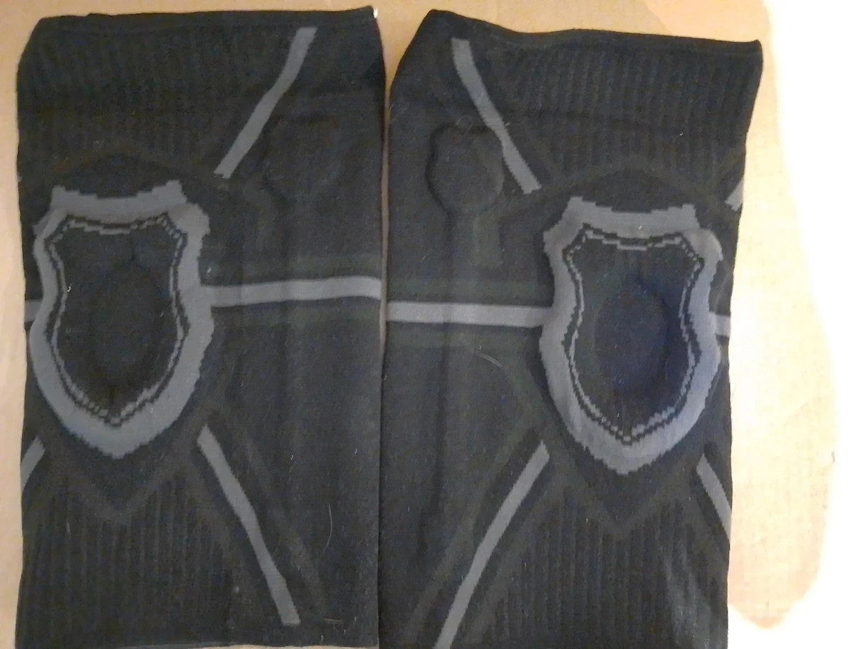 Kicqom Knee Support 2 Pack Knee Brace Compression Sleeve Unisex XL New