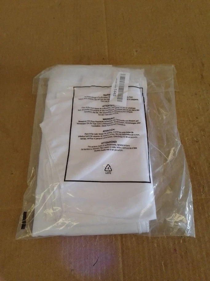 6Pcs Cloth Napkins White 19.49x18.31inch Washable Dinner For Party Wedding Event