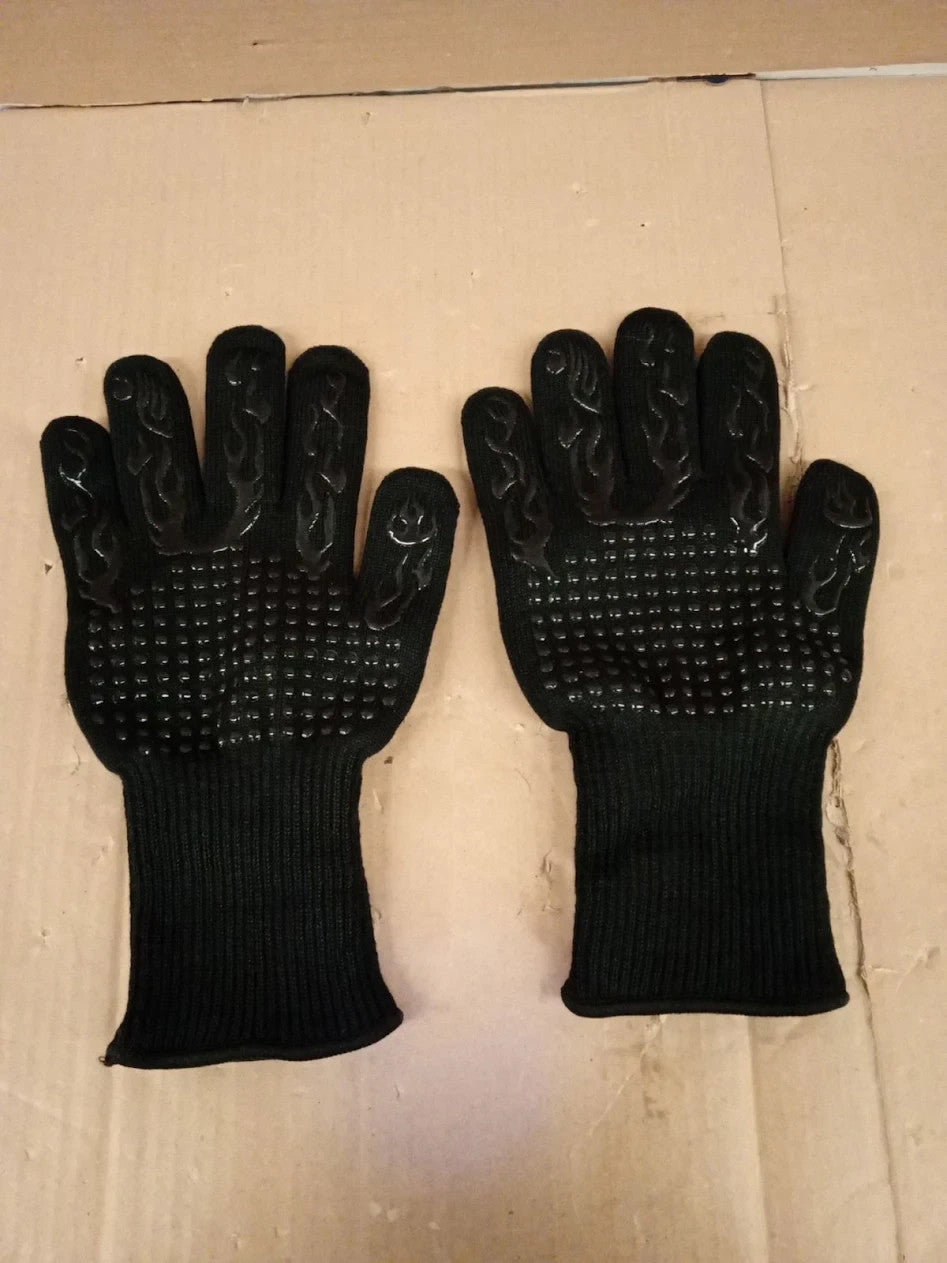 Oven Gloves Extreme Heat Resistant Hand Protection Grill Gloves Non Slip Silicon