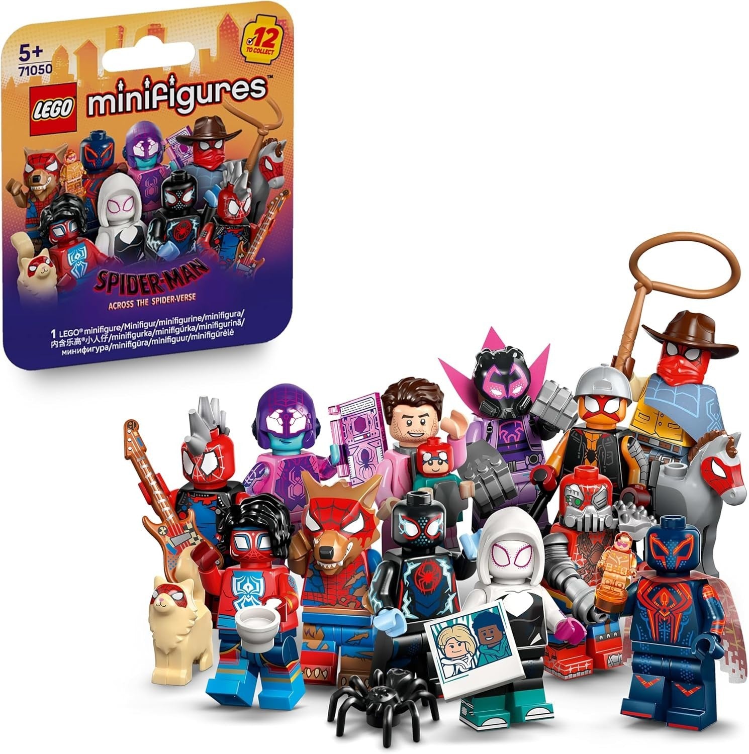 Lego Minifigures Spider Man Across Spider Verse Get 1 Of 12 Collectible 5+ New