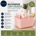 Duzapku Multipurpose Caddy Organizer 5 Slots Basket Bin Portable Cleaning Caddy