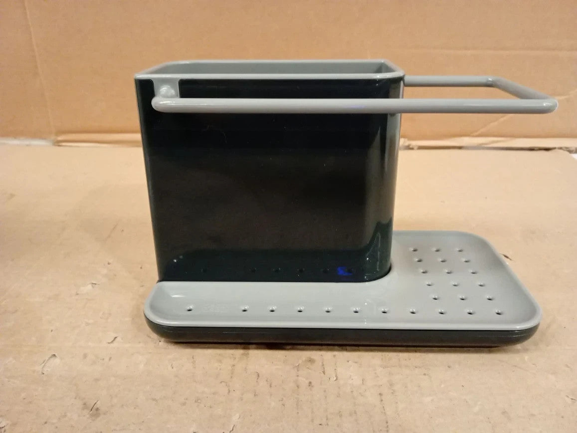 Joseph Joseph Caddy Kitchen Sink Area Organiser Sponge Holder Cloth Hanger Grey