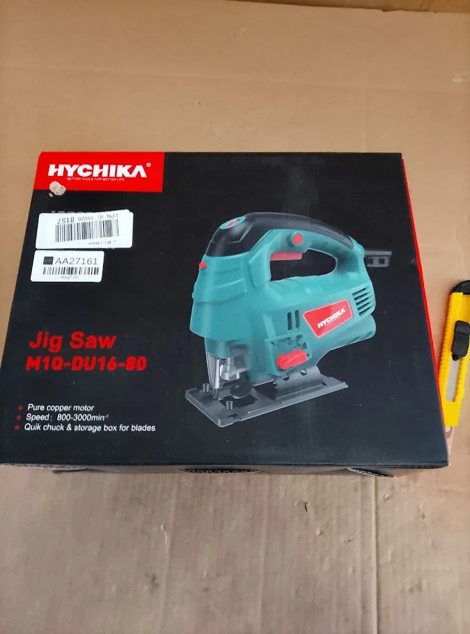 Hychika Jigsaw 800W Max Cutting Depth 110mm Wood 800-3000SPM Electric