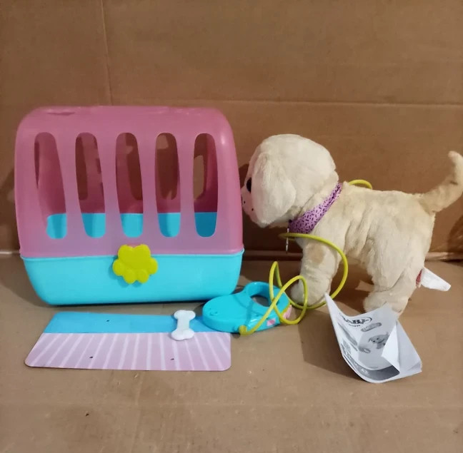 BABY born My Dog Lucky Interactive Pet Toy Carry Case 5 Functions 3+ Design