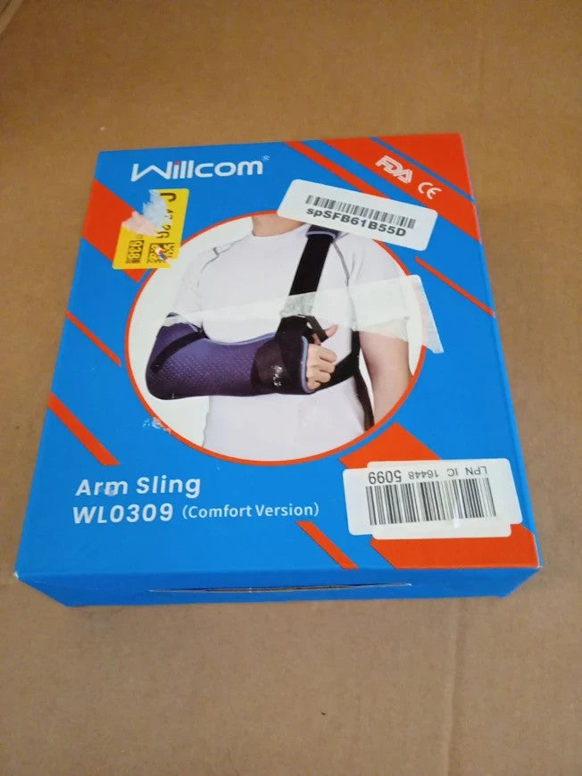 Willcom Arm Sling Shoulder Injury Support Waist Left Medium 28.5 To 41in New