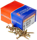 ForgeFix Multi Purpose Single Thread Screws 5.0x30mm Zinc Yellow Passivate New