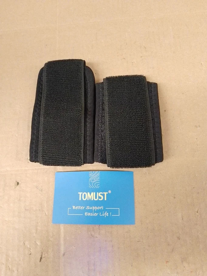 Tomust 2pc Comfortable Wrist Brace Adjustable Wrist Support Compression New