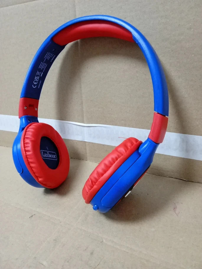 Lexibook Spiderman 2 In 1 Bluetooth Headphones Stereo Wireless Wired New
