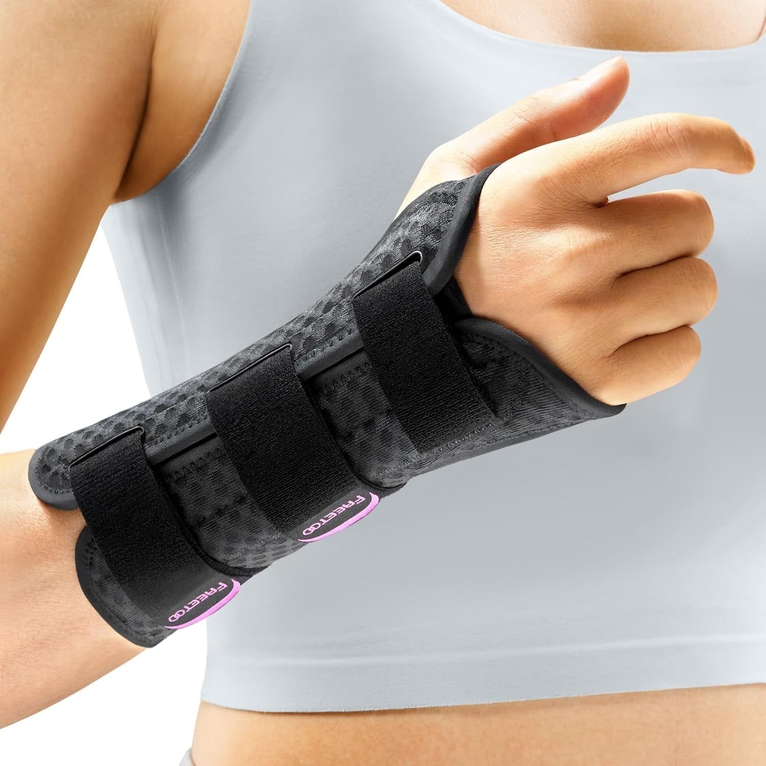 Freetoo Lightweight Carpal Tunnel Wrist Supports Right Left Hand Medium New