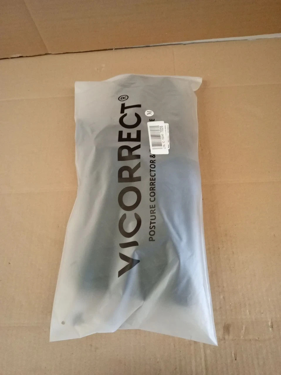 Vicorrect Posture Corrector Unisex Back Brace Support Shoulders Medium New