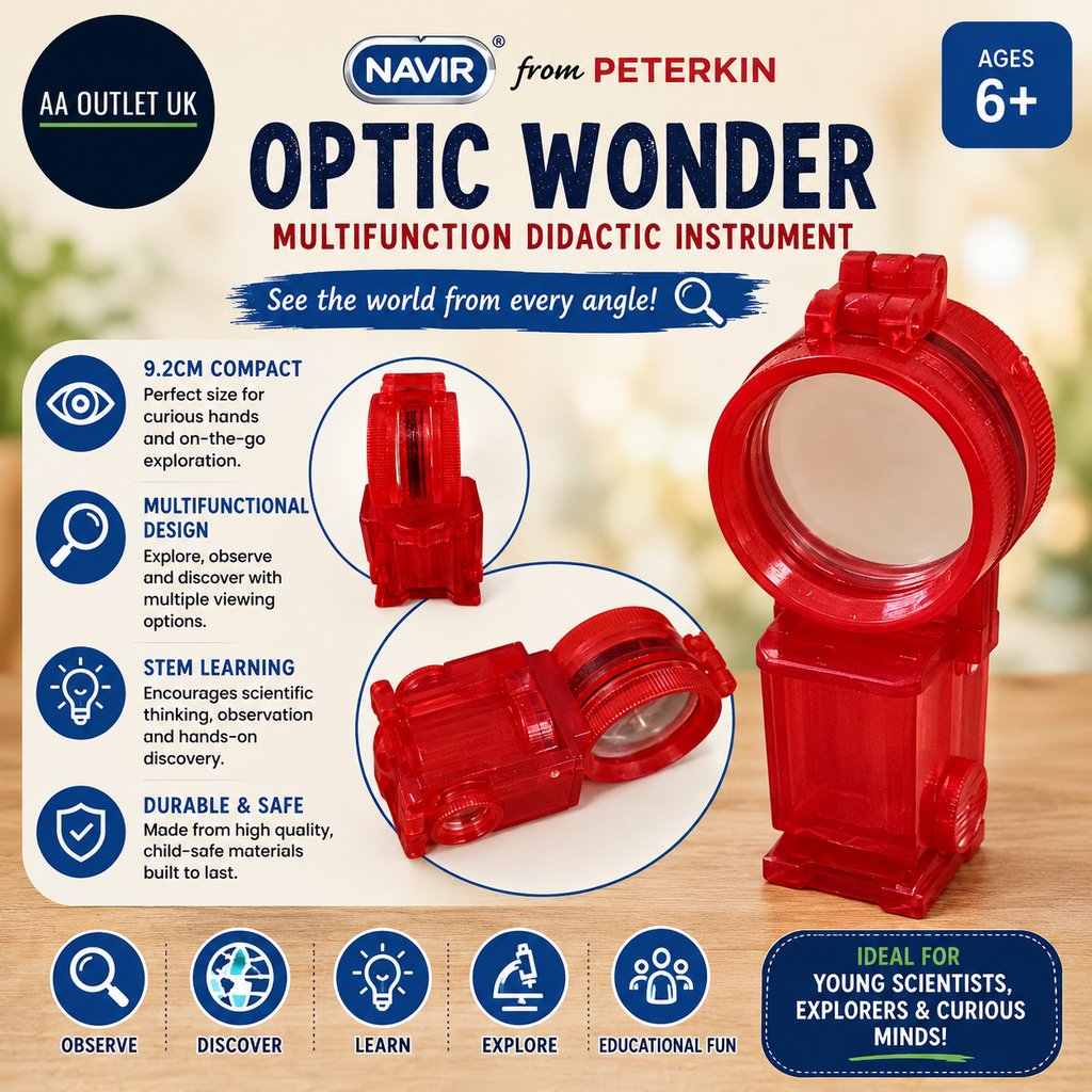 NAVIR Peterkin Optic Wonder 9.2cm Multifunction Didactic Instrument Ages 6+