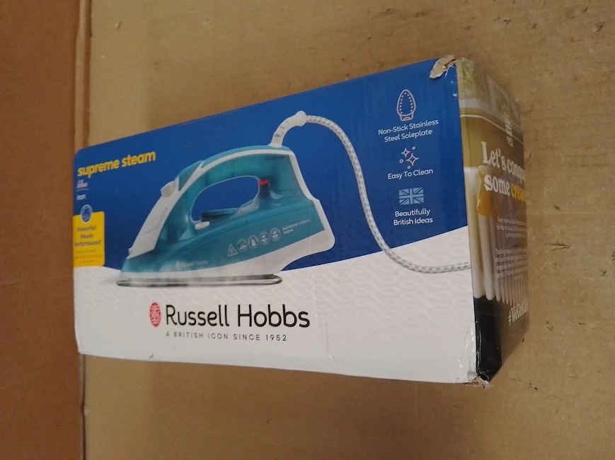 Russell Hobbs Supreme Steam Iron Powerful Vertical Function 2400W 23061