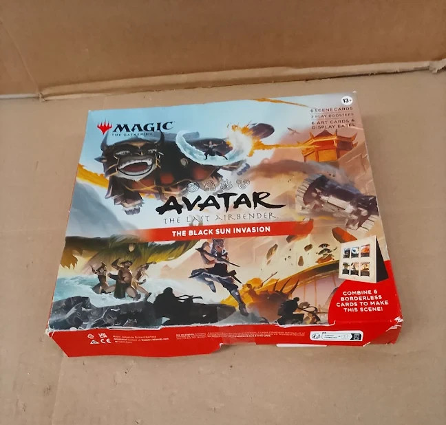 Magic The Gathering Avatar The Last Airbender Scene Box The Black Sun Invasion