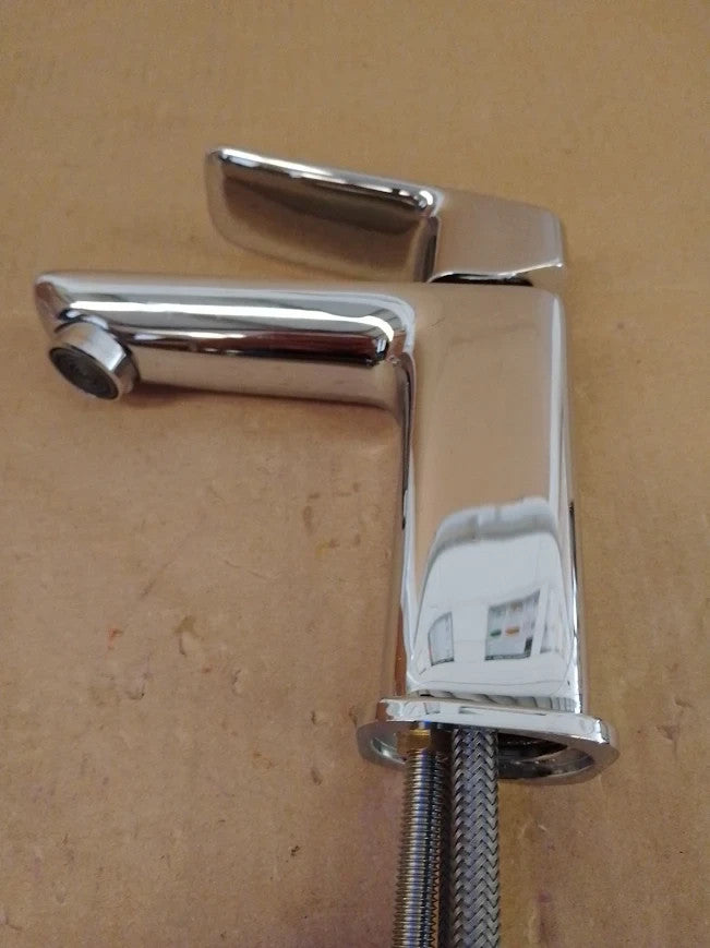 Grohe Dice Single Lever Basin Mixer Tap Pop Open Waste Set Chrome 1018570000