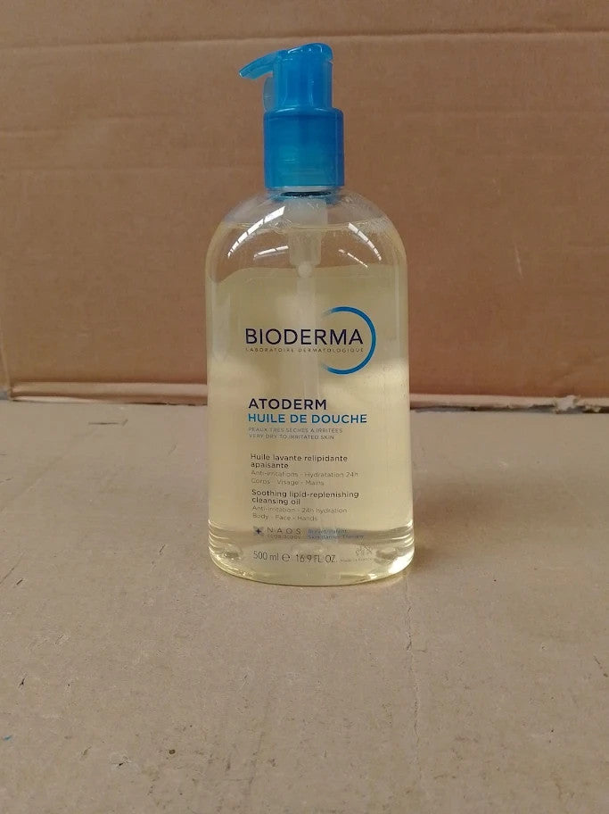 Bioderma Atoderm Shower Oil Soothing Irritating Cleansing 500ml Wellness New