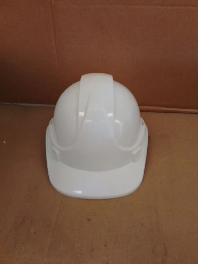 Blackrock White Hard Hat Safety Helmet For Construction Full Bream New