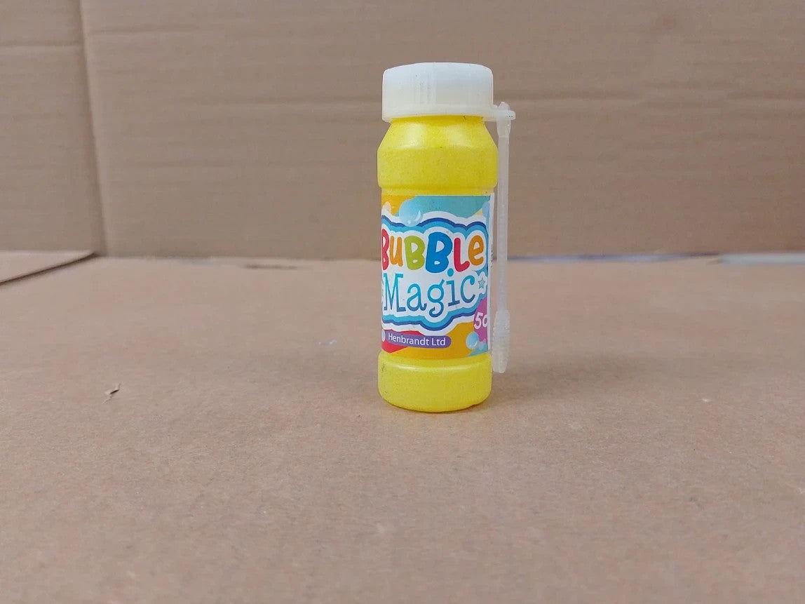 Henbrandt Childrens Bubble Tubs Wands 50ml Magic Party Summer Girls & Boys New