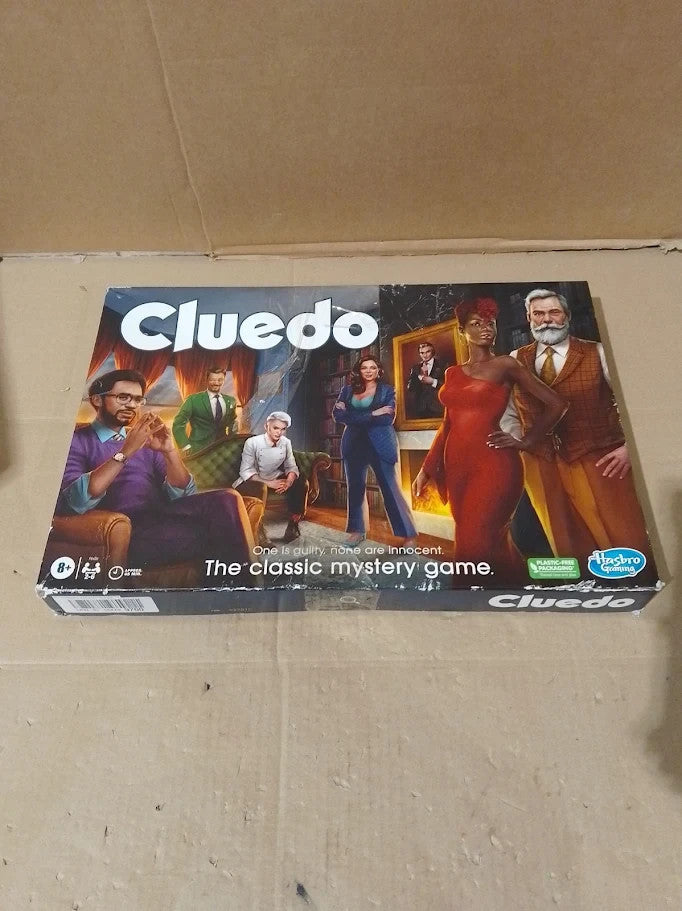 Hasbro Gaming Cluedo Reimagined Classic 2 To 6 Players Detective Board Game 8+