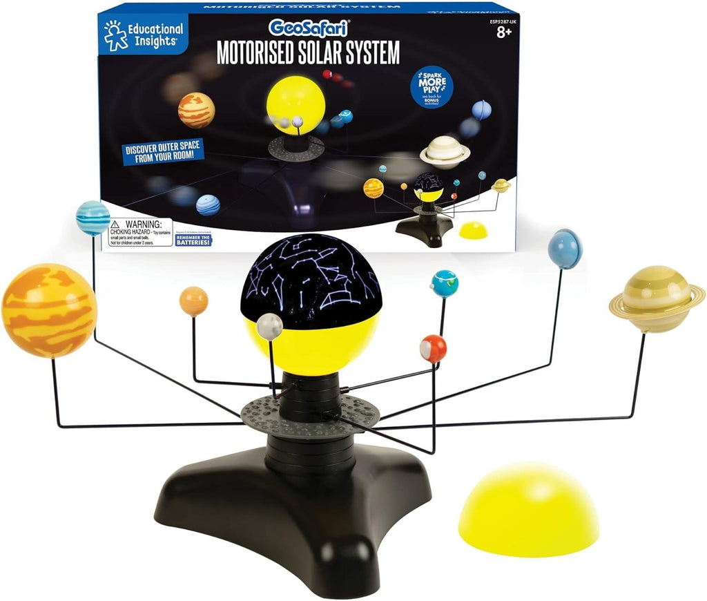 Learning Resources GeoSafari Motorized Solar System Ages 8+ STEM Space Toy New
