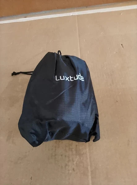 Luxtude Inflatable Airplane Travel Lumbar Support Pillow 15.7x7.2x4.7in New