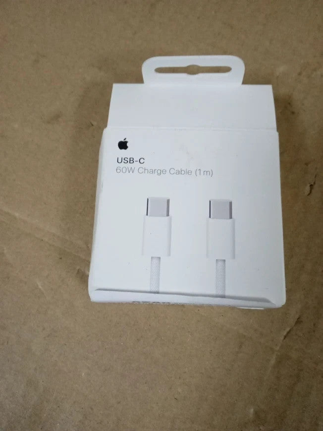 Apple 60W USB C Charge Cable Fast Charging 1m White