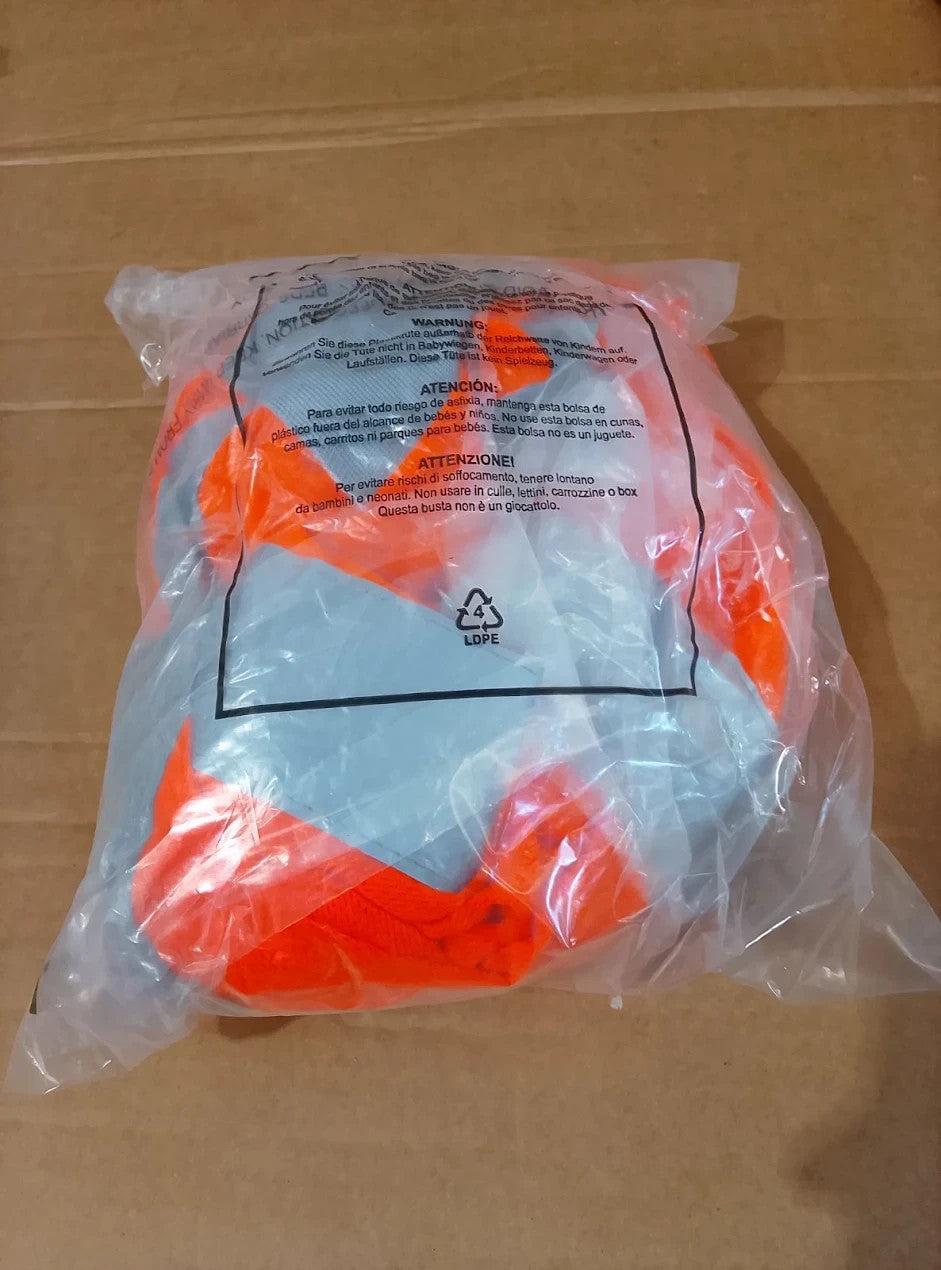 Blackrock Hi Vis Polo Shirt Rail Industry Orange TShirt Utility Safety 4XL New
