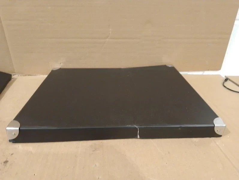 Zeller 17928 Hardpaper Storage Box Cardboard Metal Black 40x33x17cm