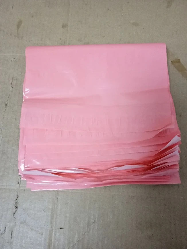 20x35cm Pink Vinted Postage Bags Mailing Bags Clothes Poly Postal Self Seal New