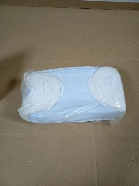 Type IIR Fluid Resistant Surgical Disposable Face Masks 3 Ply Pack 50 New