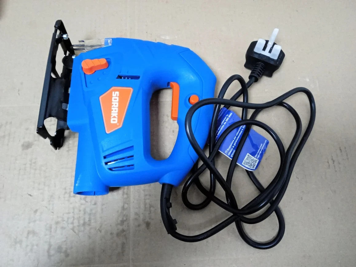 Sorako 600W Corded Wood Metal 800-3000SPM Electric 6 Speeds Blue