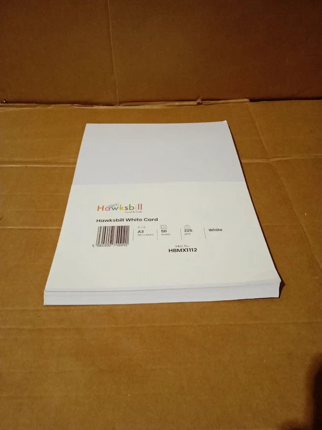 A3 White Cardstock 225gsm 50 Sheets Premium Thick Craft Paper Arts Office Design