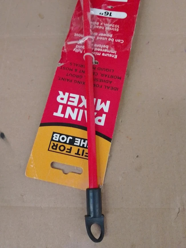 Fit For The Job 16in Drill Fit Paddle Mixer Stirrer Fast Effective Mixing New