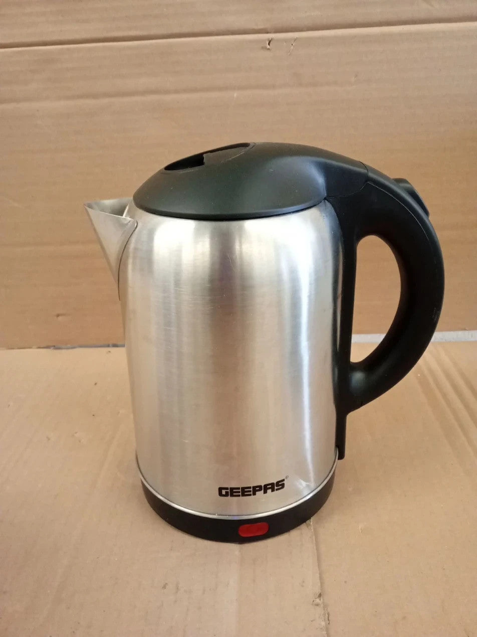 GEEPAS Electric Kettle 1.8L Cordless Stainless Steel Jug LED Indicator 1800W