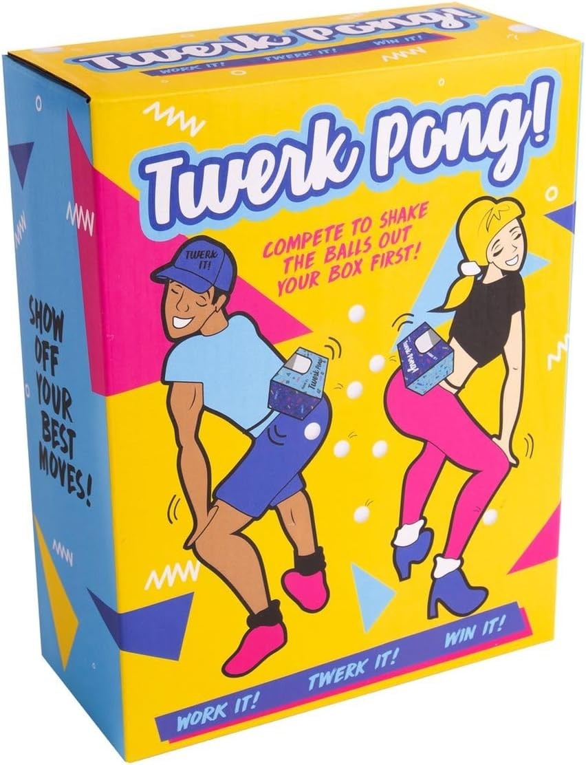 Fizz Creations Twerk Pong Funny Party Game Family Hen Party Team Building New