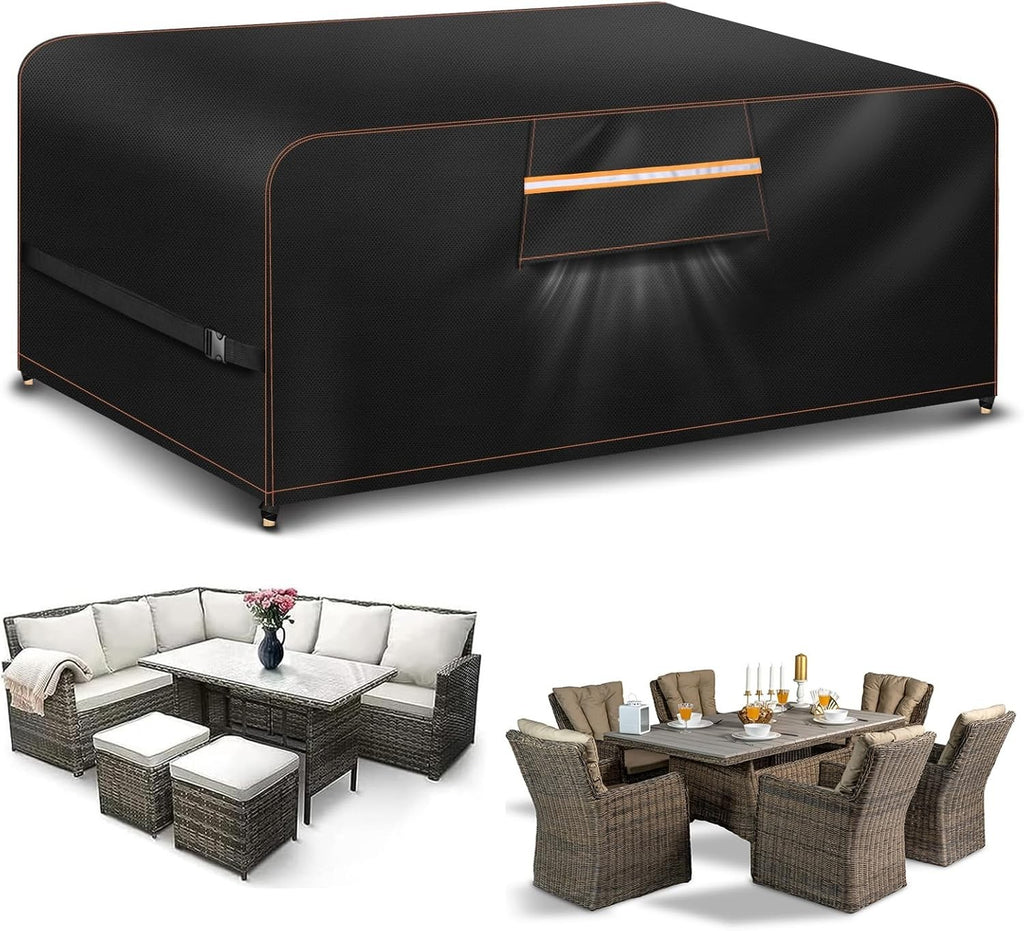 Outdoor Garden Furniture Covers Waterproof 300x250x100cm Rectangular 420D New