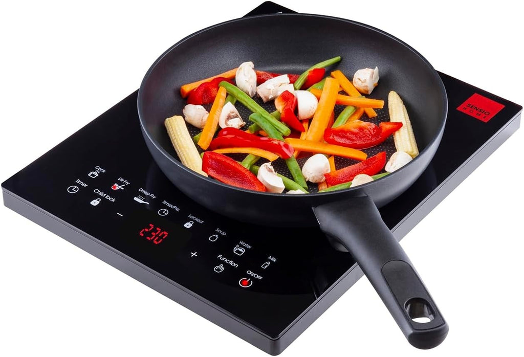 Sensio Home Electric Digital Induction Hob 8 Temperature Power Settings New